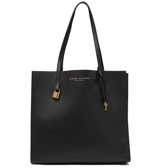 Marc Jacobs The Grind Tote Bag In Black - Picture 1 of 10